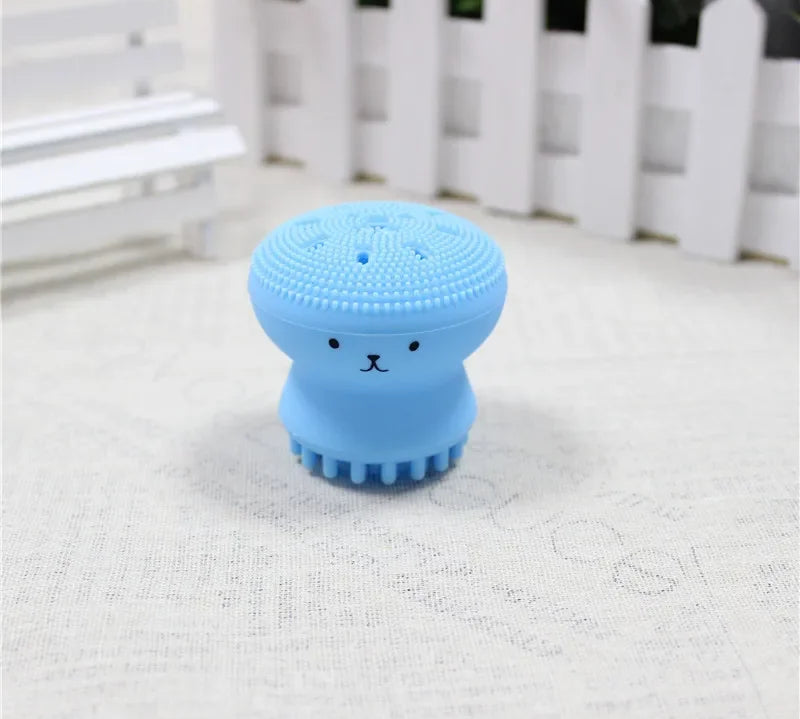 Silicone Face Cleansing Brush Facial Deep Pore Skin Care Scrub Cleanser Tool New Mini Beauty Soft Deep Cleaning Exfoliator Tool