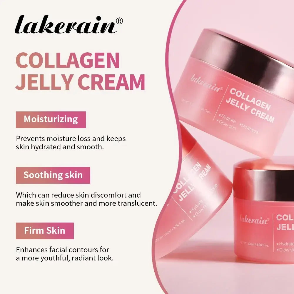 Collagen Jelly Face Cream – Deep Hydration & Firming Moisturizer
