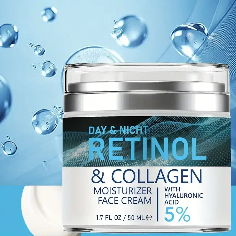 Retinol Collagen Face Cream – Fine Line & Deep Hydration Moisturizer