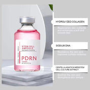 Stem Cell Serum PDRN Ampoule Collagen Moisturizing Anti-Aging Essence Reduce Fine Lines Wrinkle Tighten Brighten Face Skin 1PCS