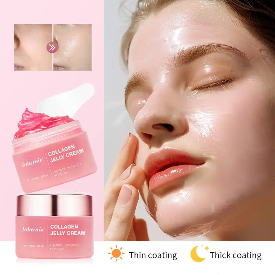 Collagen Jelly Face Cream – Deep Hydration & Firming Moisturizer