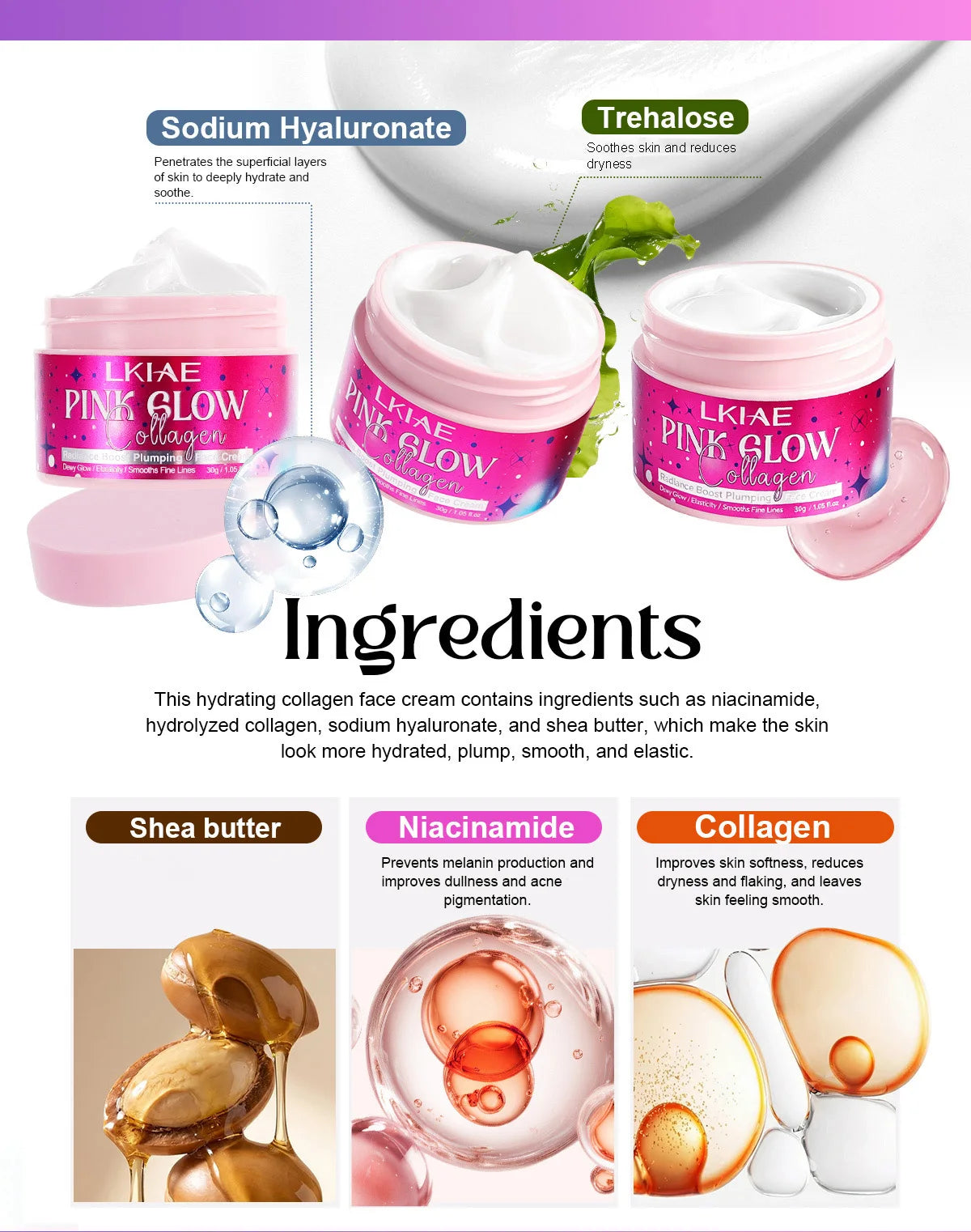 Pink Glow Skincare Set – Brightening & Hydrating Face Care Kit