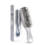 Japanese Premium Head Massager Scalp Brush Hair Massager Shampoo Brush Wet Plastic Detangling Brush Hair Cleaning Comb Rose Gold