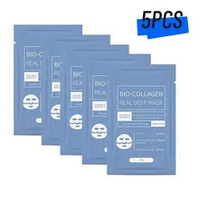10PCS Bio Collagen Face Mask Anti Wrinkle Fade Face Fine Line Lift Firm Skin Anti-Aging Brighten SkinCare Korean Cosmetics