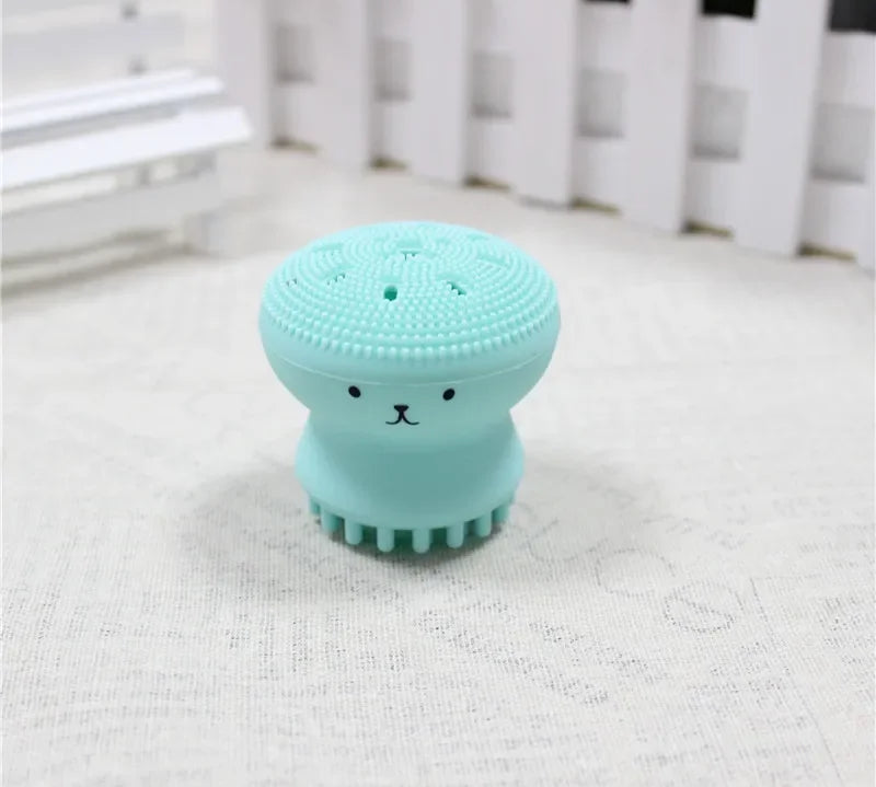 Silicone Face Cleansing Brush Facial Deep Pore Skin Care Scrub Cleanser Tool New Mini Beauty Soft Deep Cleaning Exfoliator Tool