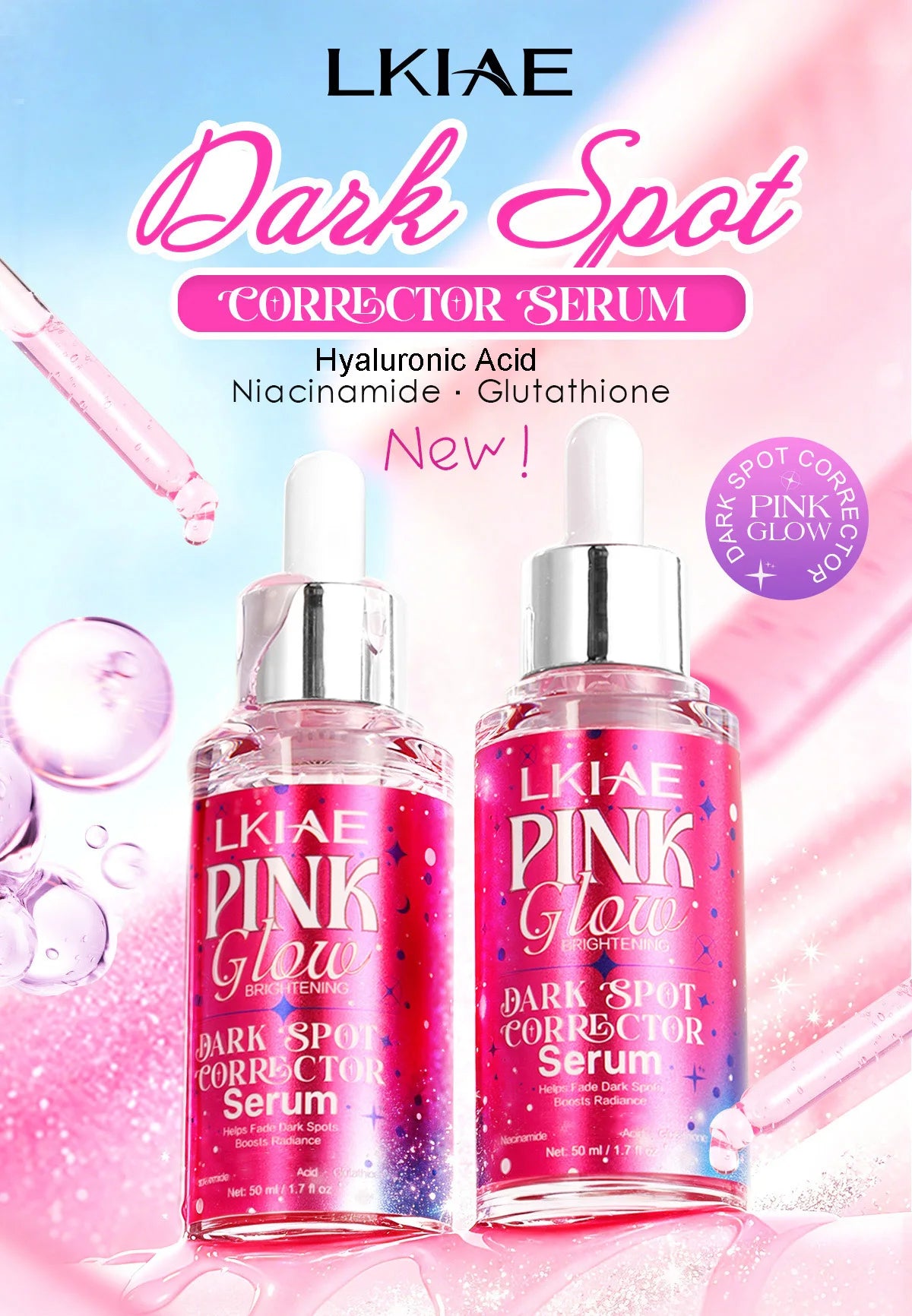 Pink Glow Skincare Set – Brightening & Hydrating Face Care Kit