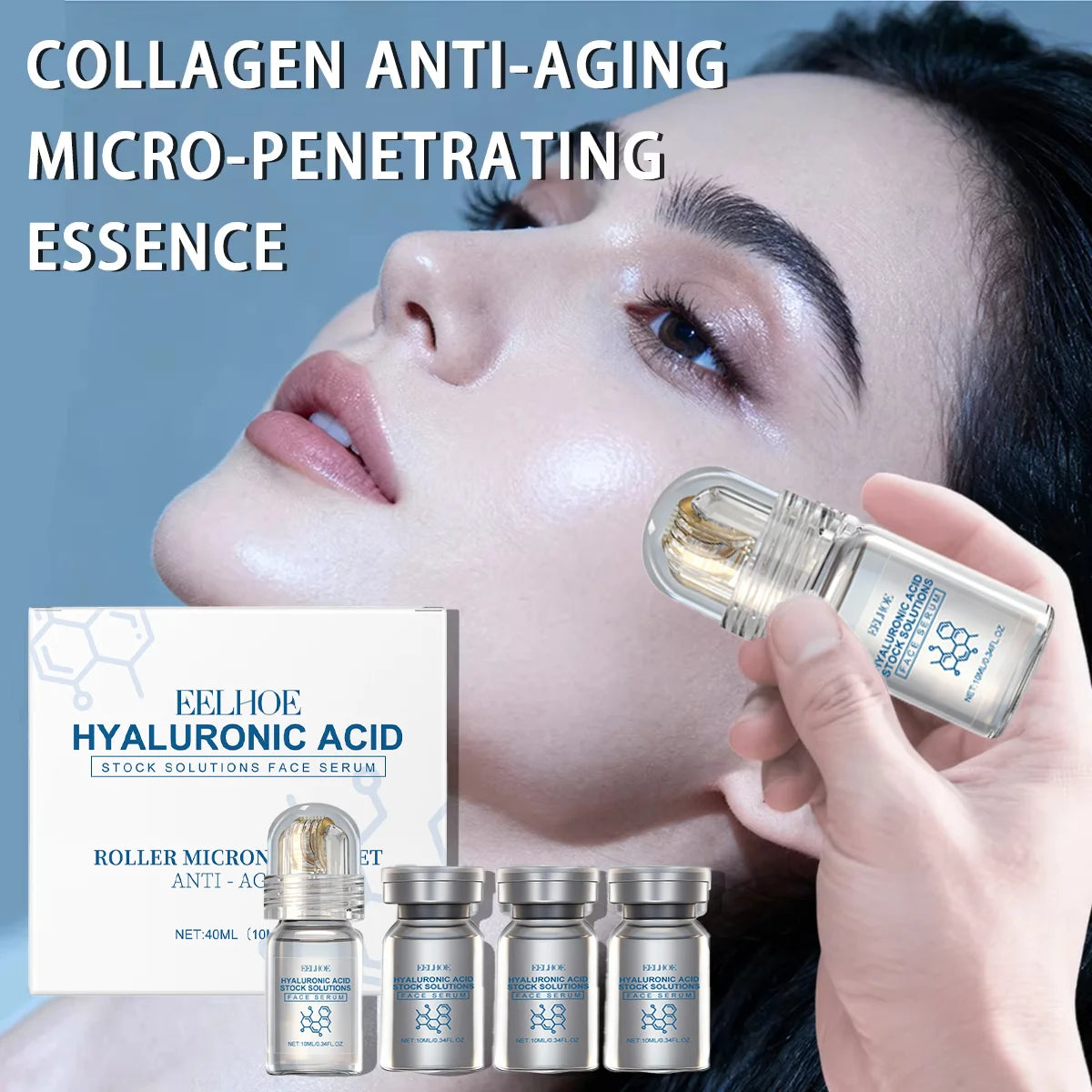 Collagen Anti-Wrinkle Skincare Set – Firming & Hydrating Face Care