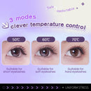 GECOMO Frameless Heated Eyelash Curler Intelligent Temperature Control Rechargeable Eyelash Long-lasting Curling Device