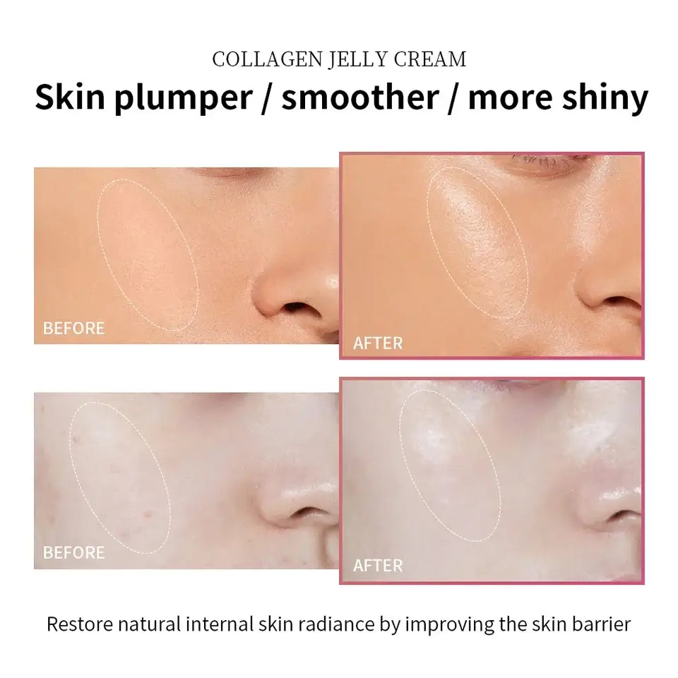 Collagen Jelly Face Cream – Deep Hydration & Firming Moisturizer