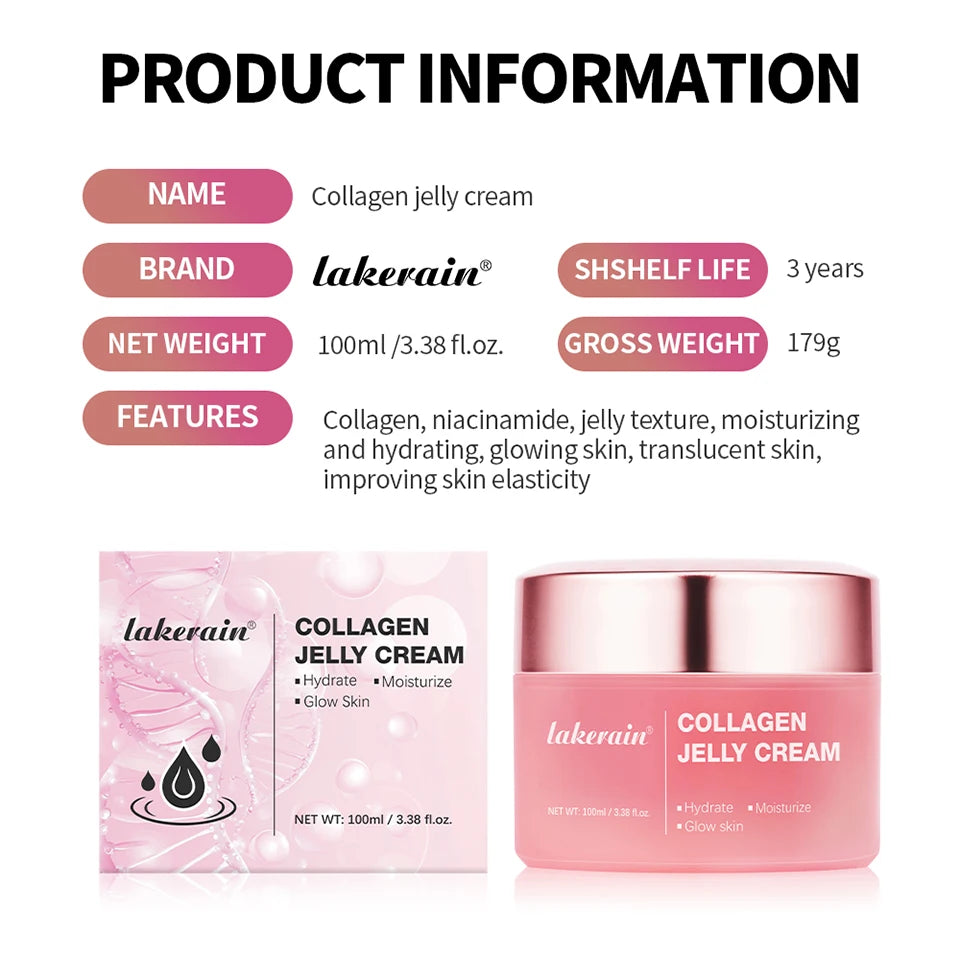 Collagen Jelly Face Cream – Deep Hydration & Firming Moisturizer