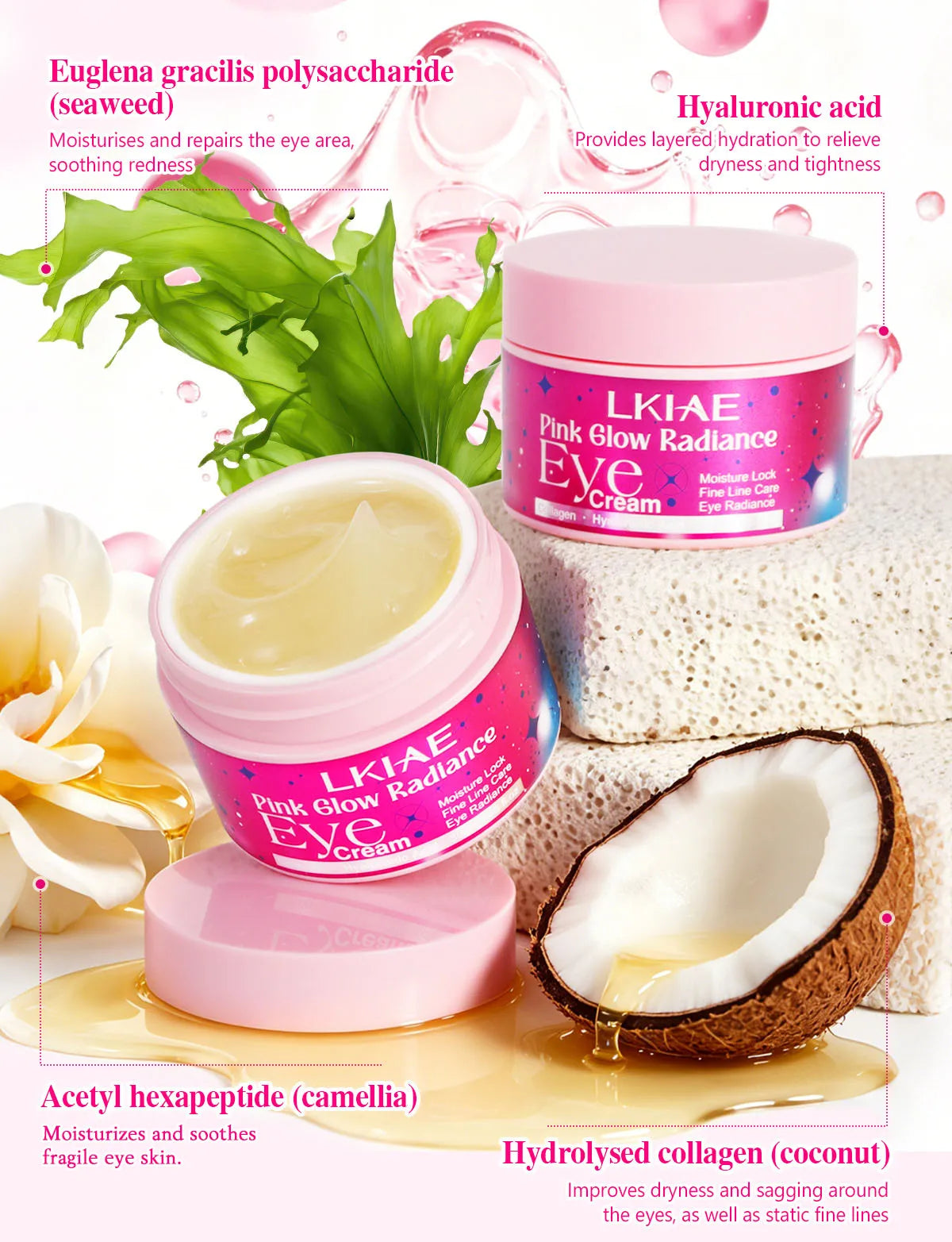 Pink Glow Skincare Set – Brightening & Hydrating Face Care Kit