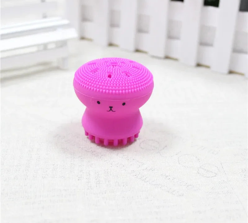 Silicone Face Cleansing Brush Facial Deep Pore Skin Care Scrub Cleanser Tool New Mini Beauty Soft Deep Cleaning Exfoliator Tool