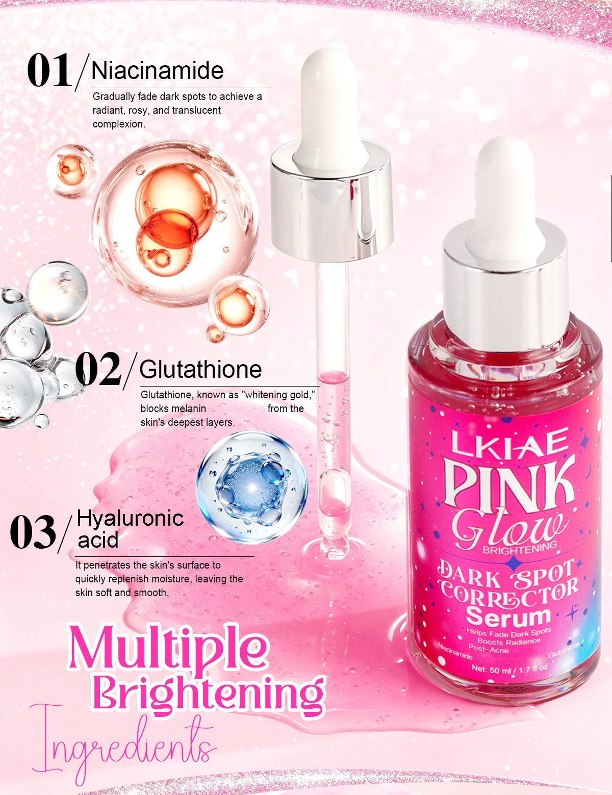 Pink Glow Skincare Set – Brightening & Hydrating Face Care Kit