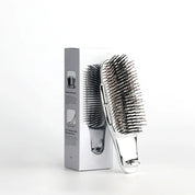 Japanese Premium Head Massager Scalp Brush Hair Massager Shampoo Brush Wet Plastic Detangling Brush Hair Cleaning Comb Rose Gold