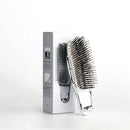 Japanese Premium Head Massager Scalp Brush Hair Massager Shampoo Brush Wet Plastic Detangling Brush Hair Cleaning Comb Rose Gold