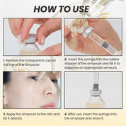Silk Peptide Intensive Lifting Ampoule |Anti-Aging Serum For Face With Collagen & 30 Peptide Complex  Skin Tightening & Firming