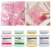 Jelly Mask for Facial Professional Rose Smooth Face Mask Skin Care, Hydrated Nourished Hydro Jelly Mask Powder,Gel Peel Off MasK