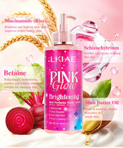 Pink Glow Skincare Set – Brightening & Hydrating Face Care Kit