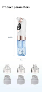 Blackhead Remover Pore Vacuum Face Cleaner Electric Pimple Acne Black Head Removal USB Rechargeable Water Cycle Black Dot Remove