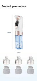 Blackhead Remover Pore Vacuum Face Cleaner Electric Pimple Acne Black Head Removal USB Rechargeable Water Cycle Black Dot Remove